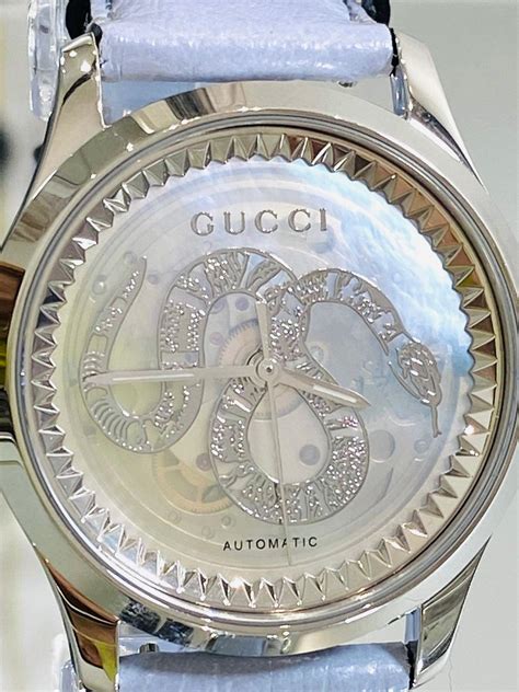 gucci analog watch|Gucci automatic watch on sale.